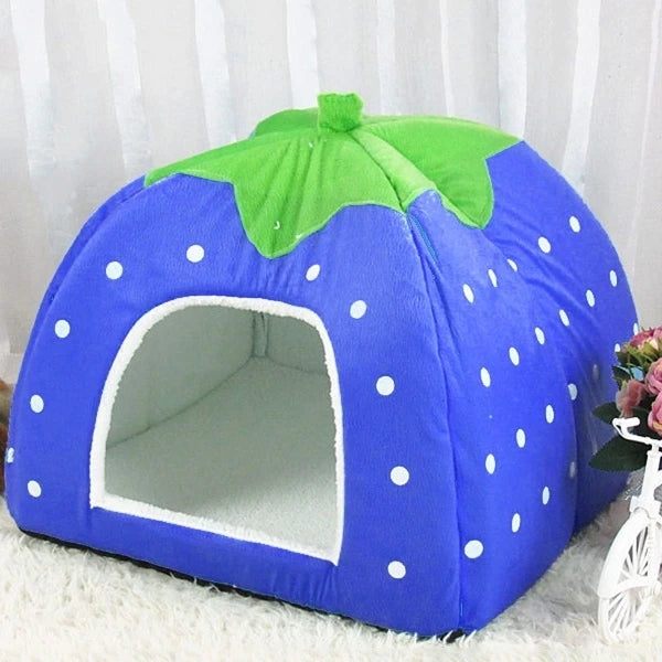 Strawberry Foldable Pet House