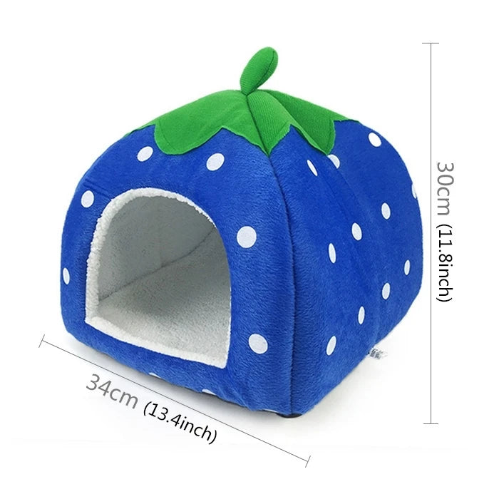 Strawberry Foldable Pet House